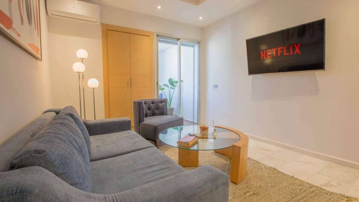 Agdal Apartment | ☆ New Luxury Apartment with Terrace in Rabat Agdal