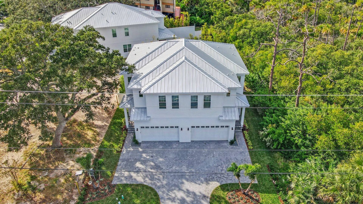 New Smyrna Beach House | New Luxury Duplex, Private Pool, Walk to Flagler