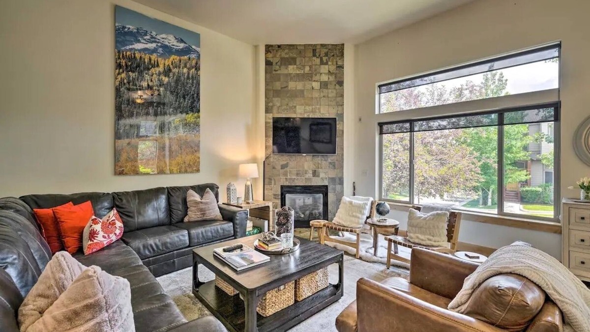 Bear Hollow Village House | New!-Park CityTownhome, View of Olympic Park Mt.