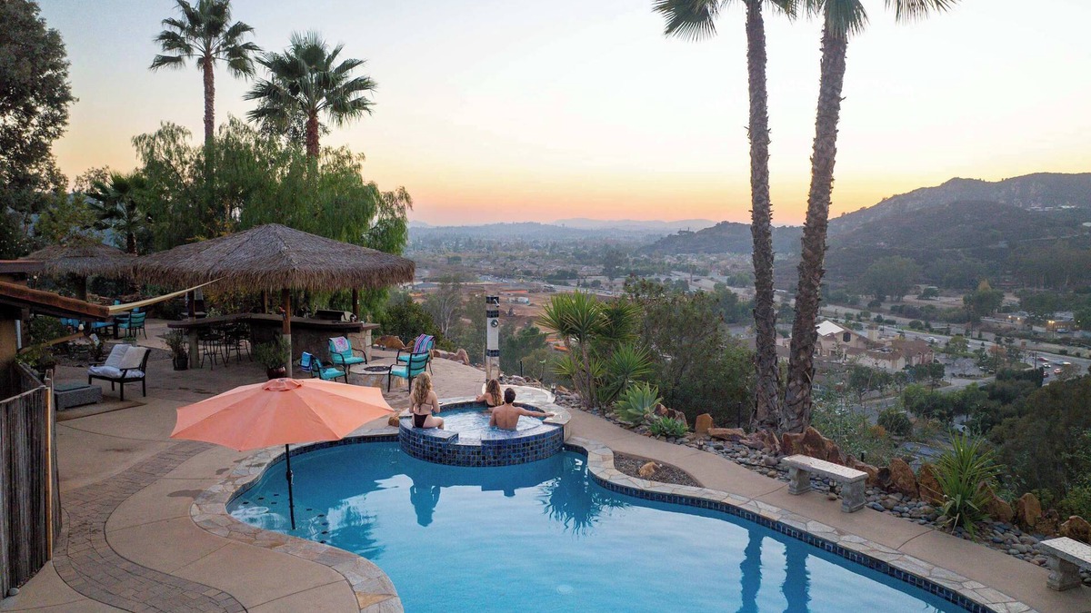 Lake Wohlford Apartment | NEW Pool and Spa Resort w/Canyon Views!