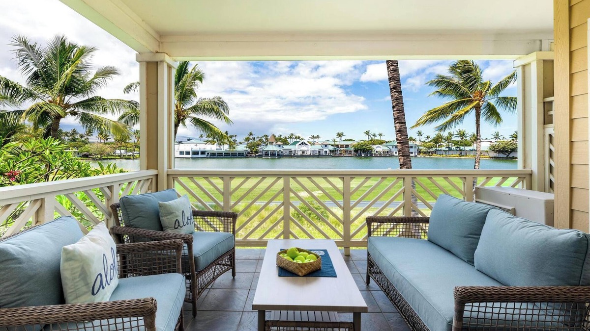 Waikoloa Condo | NEW! Remodeled, Lakeview +Hilton Pool Pass for 2025. N22 Waikoloa Fairway Villas