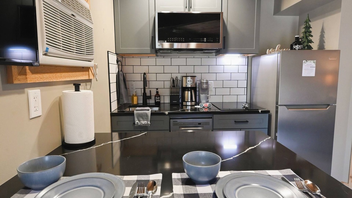 Mancelona Condo | NEW Renovated Kitchen! Upscale throughout. 1 bedroom KING bed. sleeps 2 WIFI