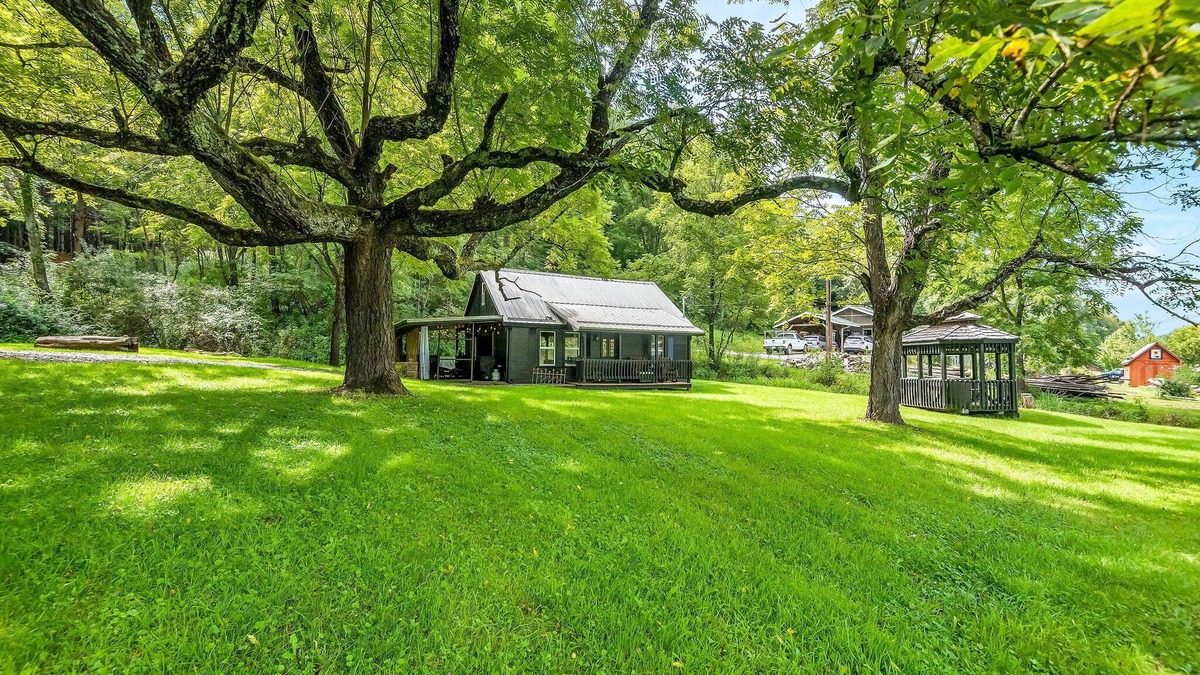 Crumpler Cottage | New River Views & Access - Hot Tub, Gazebo, Fire Pit, Next to Riverside Canoeing!