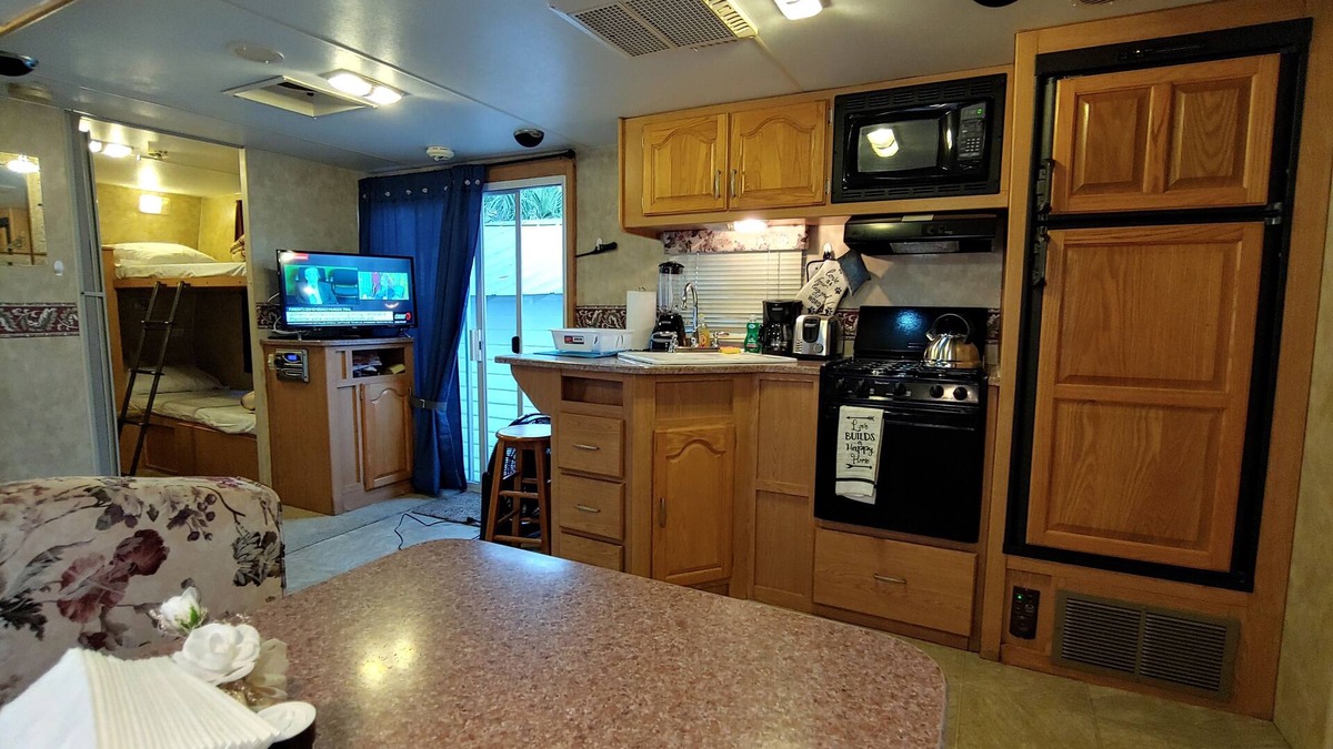 New Smyrna Beach House | New Smyrna Rv Bunkhouse Pool Private Family RV