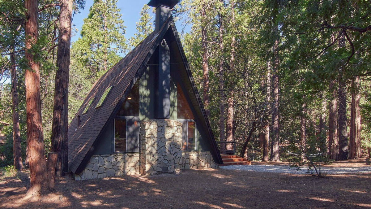 Fern Valley Cabin | NEW! The Far Out- Pet friendly- A Frame cabin in the woods with hot tub