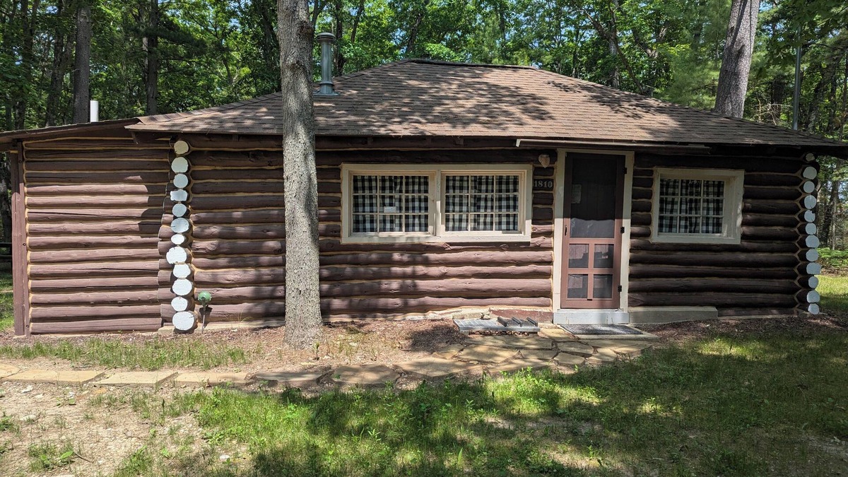 Oscoda Cabin | New! The Hideout - Cute, Peaceful, and Dog-Friendly Rustic Cabin on Au Sable River