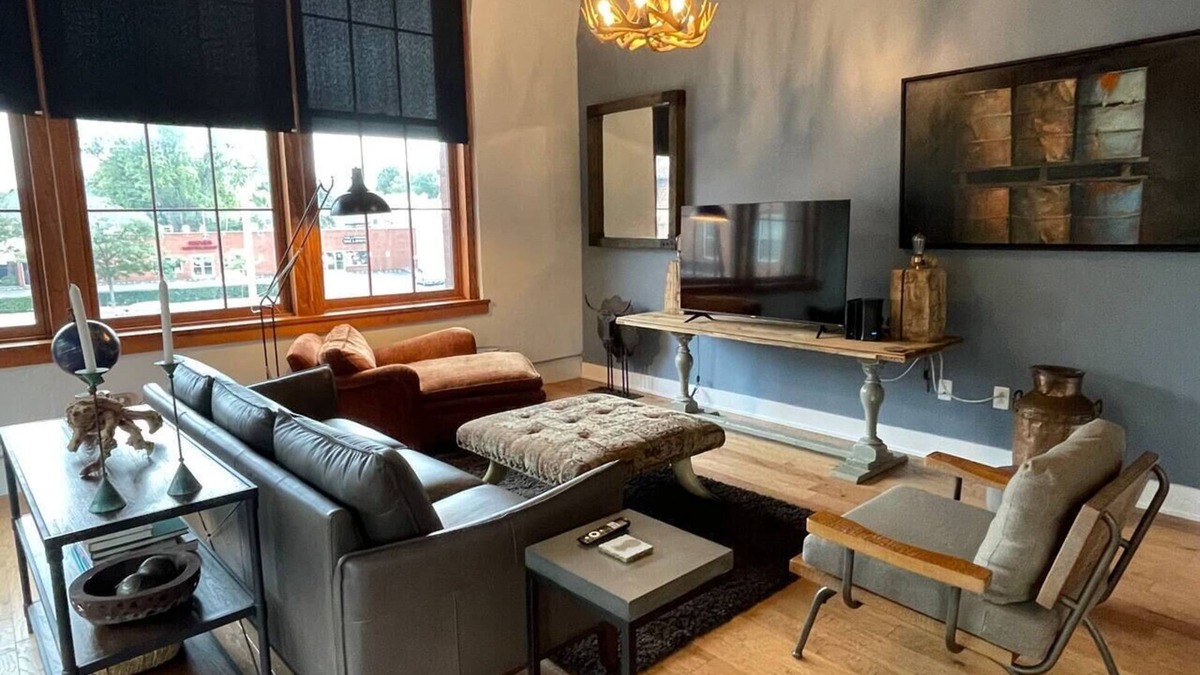 Rochester Apartment | NEW TO VRBO: Industrial History with a Modern Day Design Loft Apartment