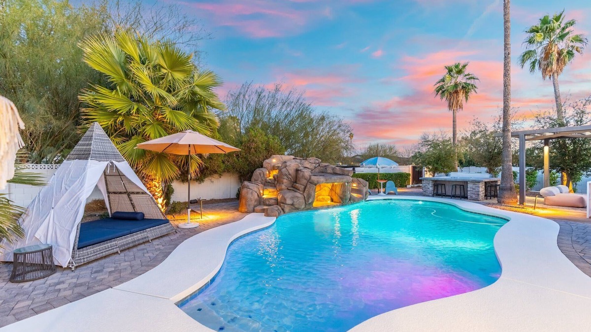 Shea North Estates House | New Tropical Vibe Villa | By The Glam Homes