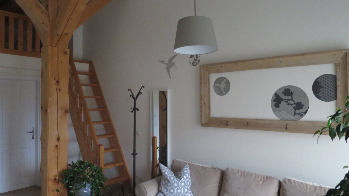 Lunow Apartment | New vacation apartment, near Brandenburg an der Havel, child-friendly, 50m to the lake