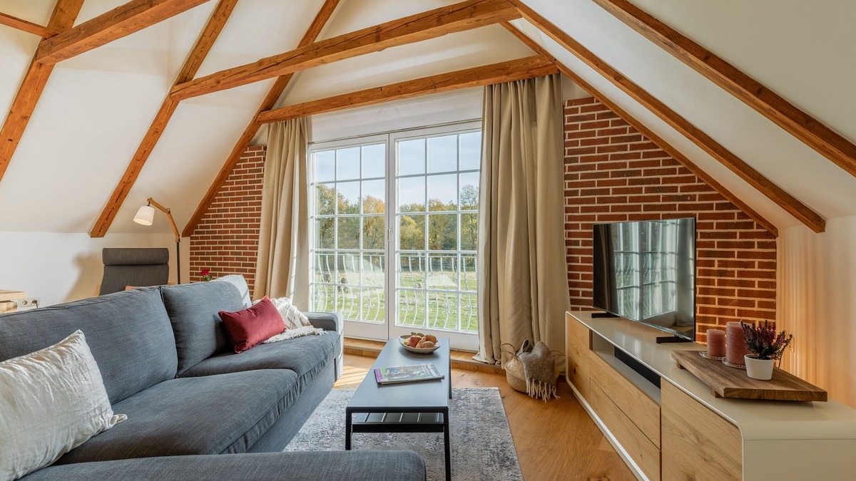 Bergen Apartment | New vacation apartment on a heath farm in Bleckmar