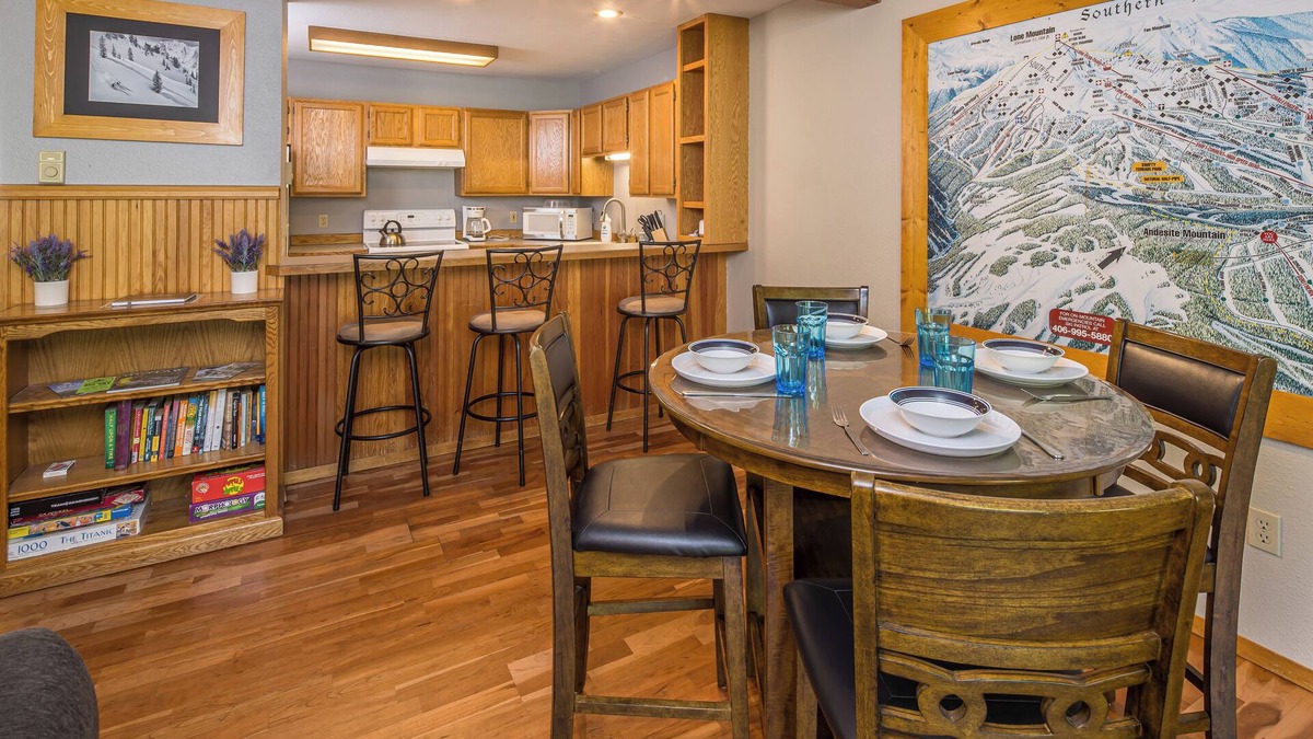 Big Sky Condo | New! Walking distance to town center, Wood stove