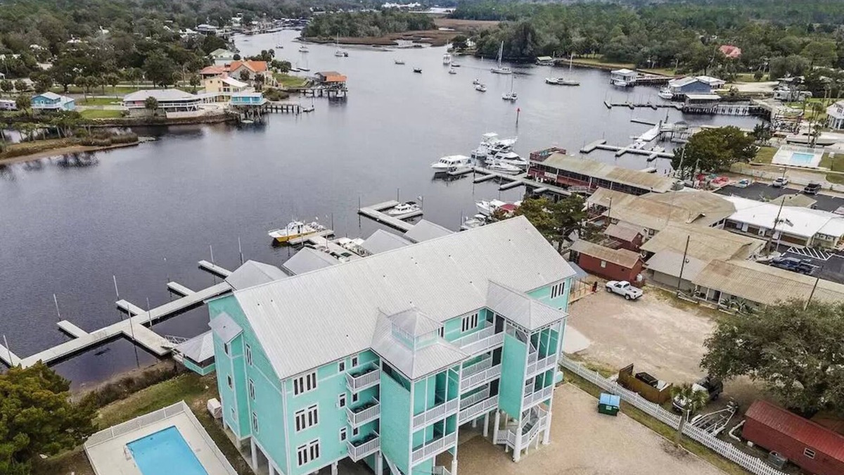 Steinhatchee Condo | NEW! Waterfront 2 BR, 2 BA on Steinhatchee River, private boat slip,WiFi, dog ok