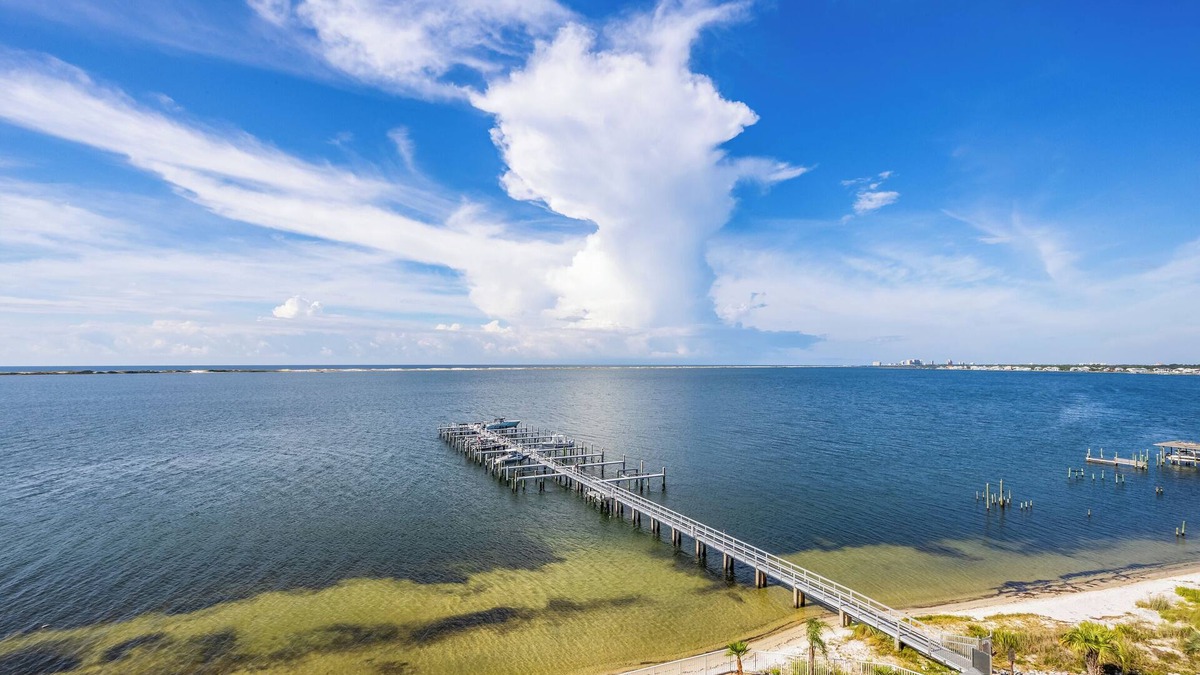 Ono Island Condo | New Waterfront Listing In Beautiful Harbour Pointe! Gulf View, Too!