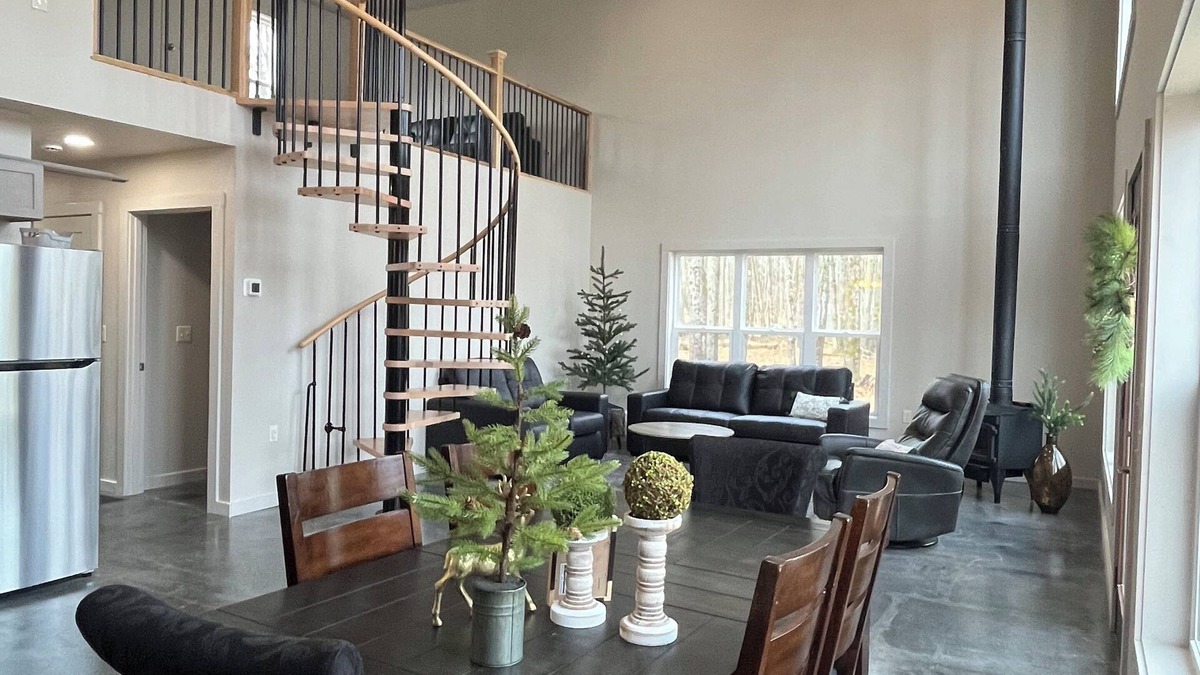 Carter Cabin | Newbuilt Lakefront Cabin on Little Long Lake Wabeno, WI - 2 bedrooms, 1.5 baths