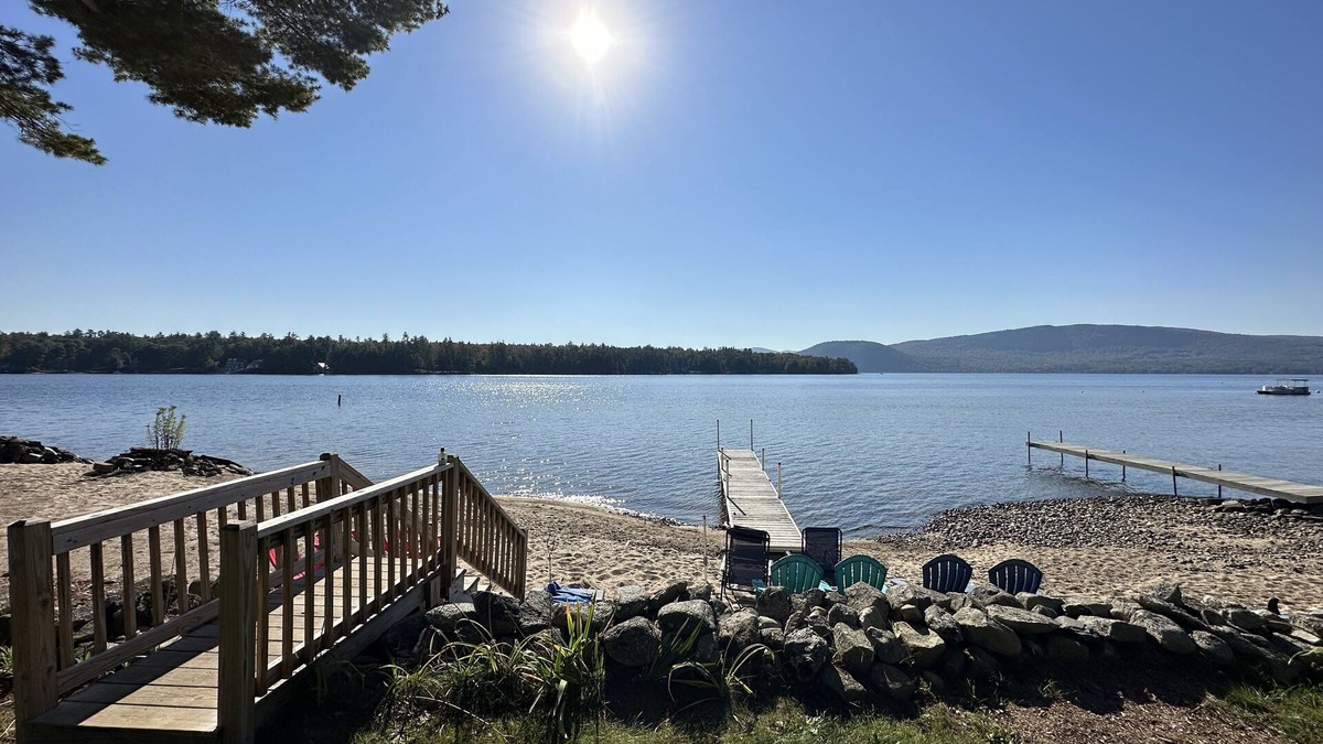 Bridgewater House | Newfound Lake home with access to waterfront beach