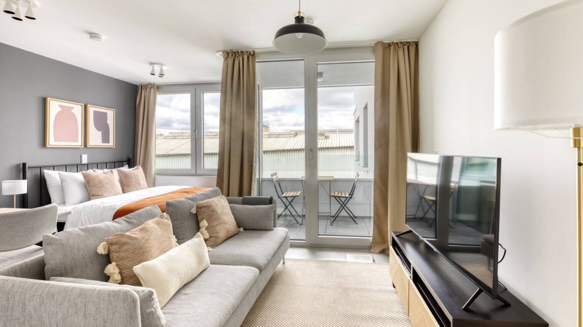 Bonnevoie Apartment | Newly Built Bonnevoie Studio w/Balcony & Elevator, by Blueground