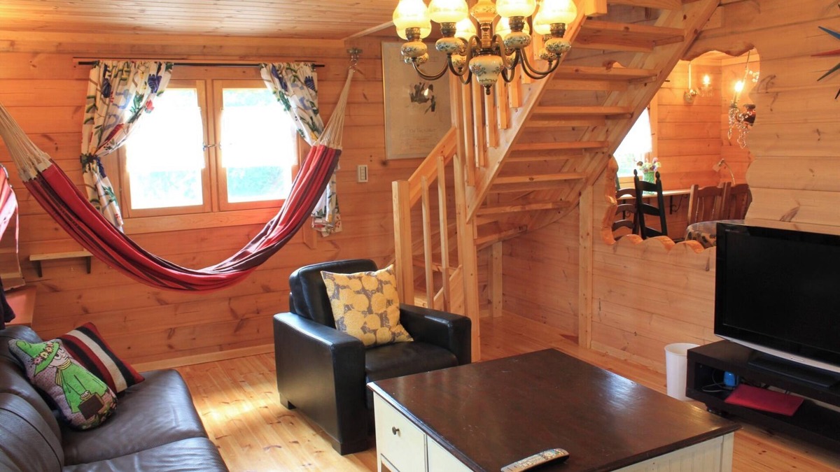 Futo Cottage | Newly built Finnish log house You can also enjoy small fields hot springs and BBQ/Ito Shizuoka