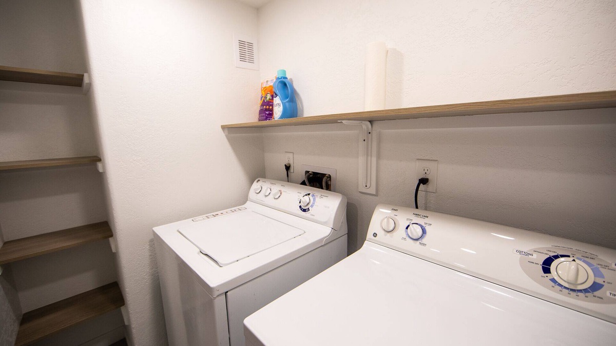 Firestone House | Newly finished basement perfect for traveling nurses/professionals.