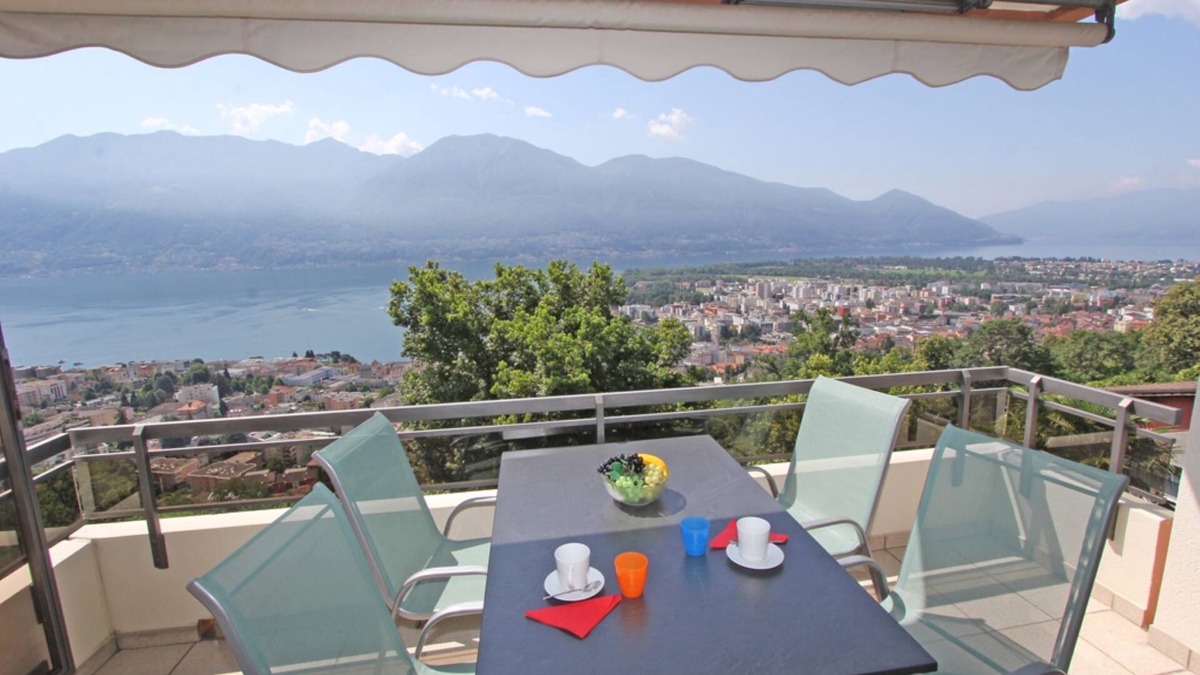 Muralto Apartment | Newly furnished apartment in a small residence on a sunny slope above Locarno