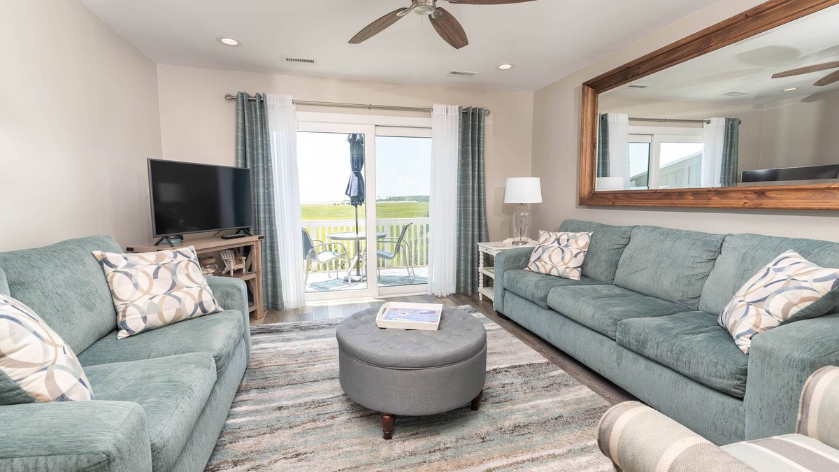 Oceanmarsh Subdivision Condo | Newly Listed Immaculate Condo - Distant Ocean Views - Pool and Beach Access