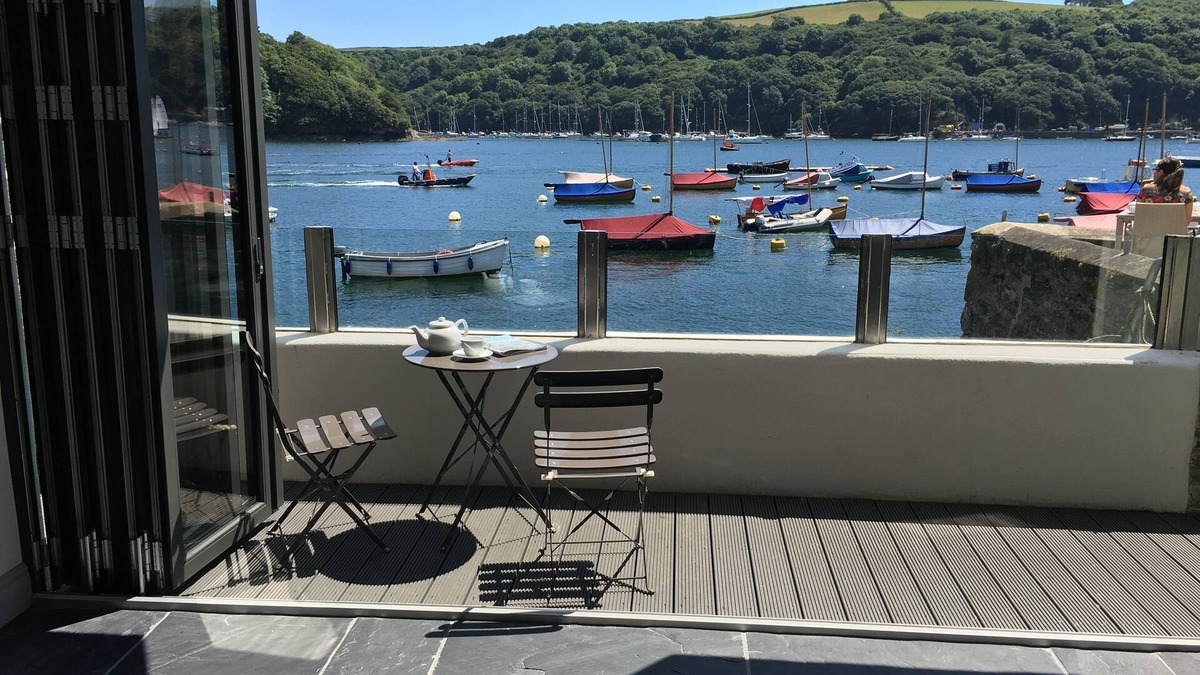Fowey House | Newly Refurbished, Stunning Waterfront Property with Running Mooring, Fowey.