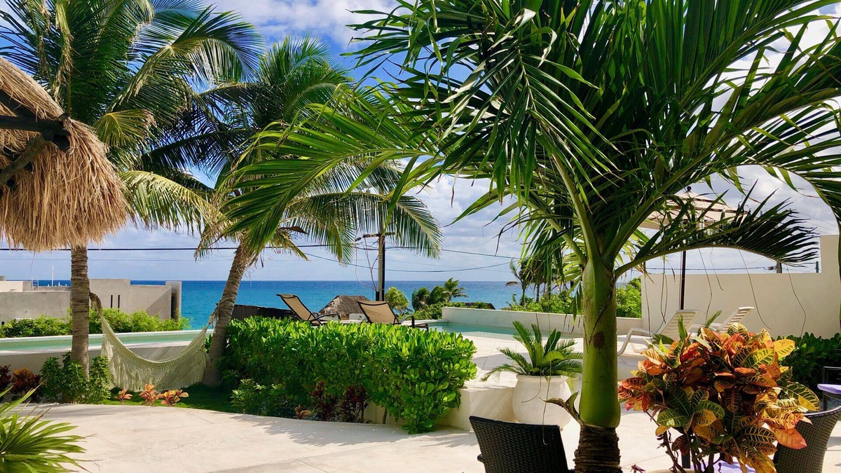 Isla Mujeres House | Newly Remodeled 2 bedroom ocean view house, indoor/outdoor living & private pool