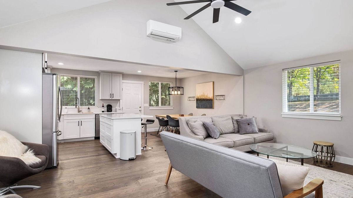 Poulsbo House | Newly remodeled, cozy home tucked away near shopping and 3 ferry routes!