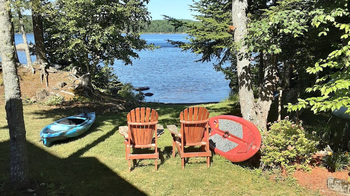 York County Cabin | Newly Renovated Cabin on a Private Lake Great for a Romantic Getaway or some R&R