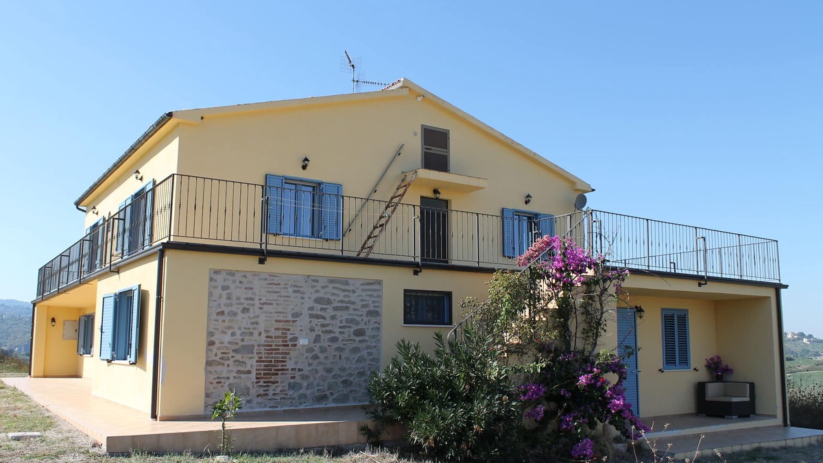 Montefino House | Newly renovated farmhouse with pool - views of the sea and mountains
