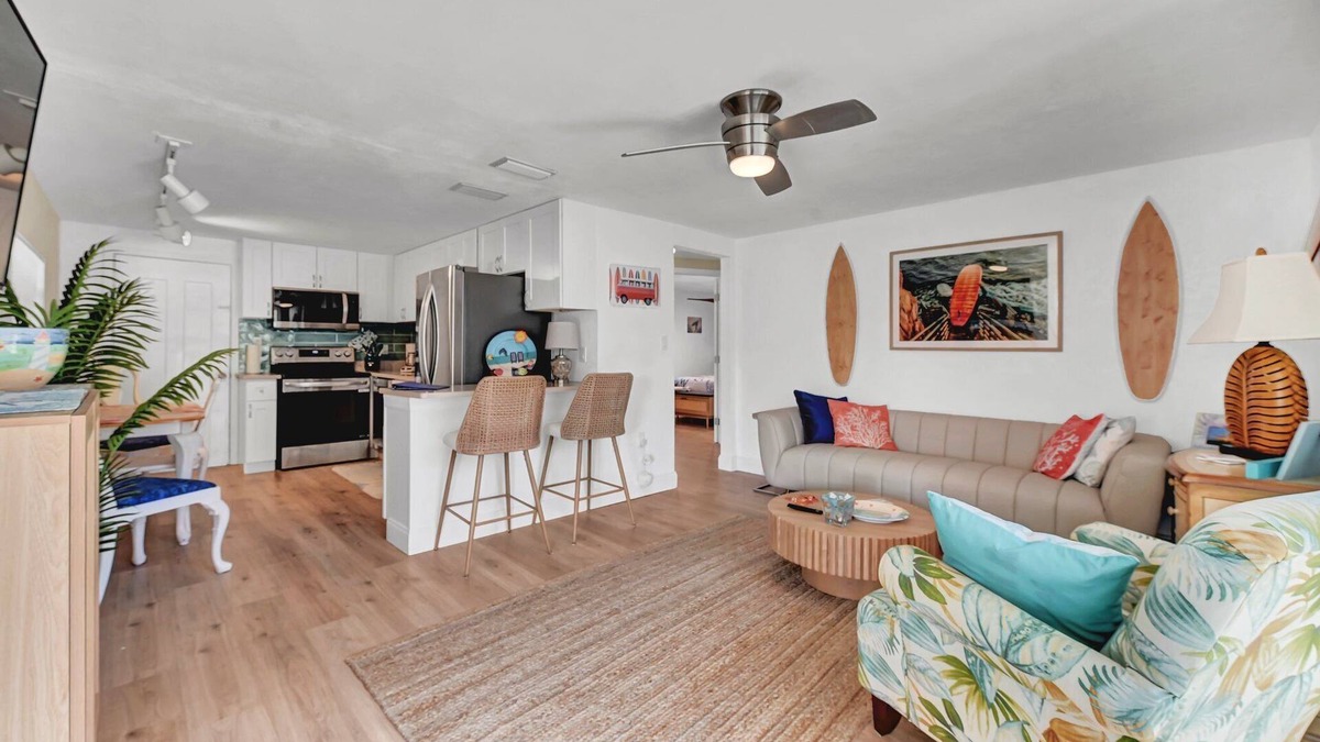 Cortez House | Newly Renovated 2 Bed with Beach Supplies, Trailer Space, Walk to Beach