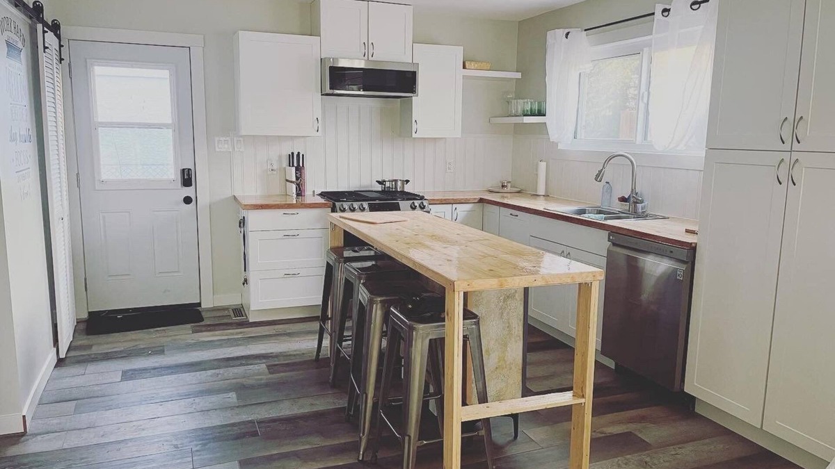 Northwest Edmonton House | Newly renovated 2-bedroom house close to NAIT and downtown.