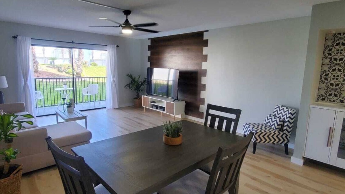 Ponce Inlet Apartment | Newly renovated. Across from the beach apartment