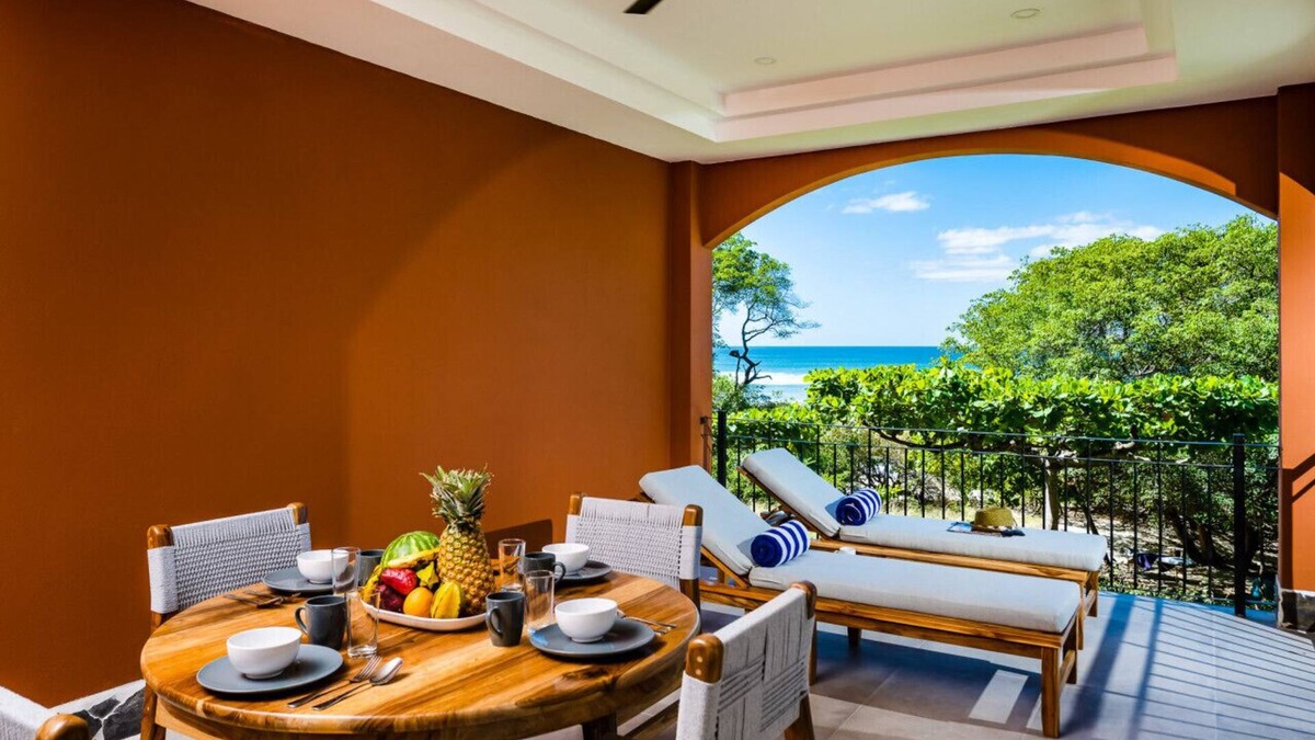 Playa Langosta Apartment | Newly Renovated, Beachfront, 2 bedroom Condo on Exclusive Langosta Beach!