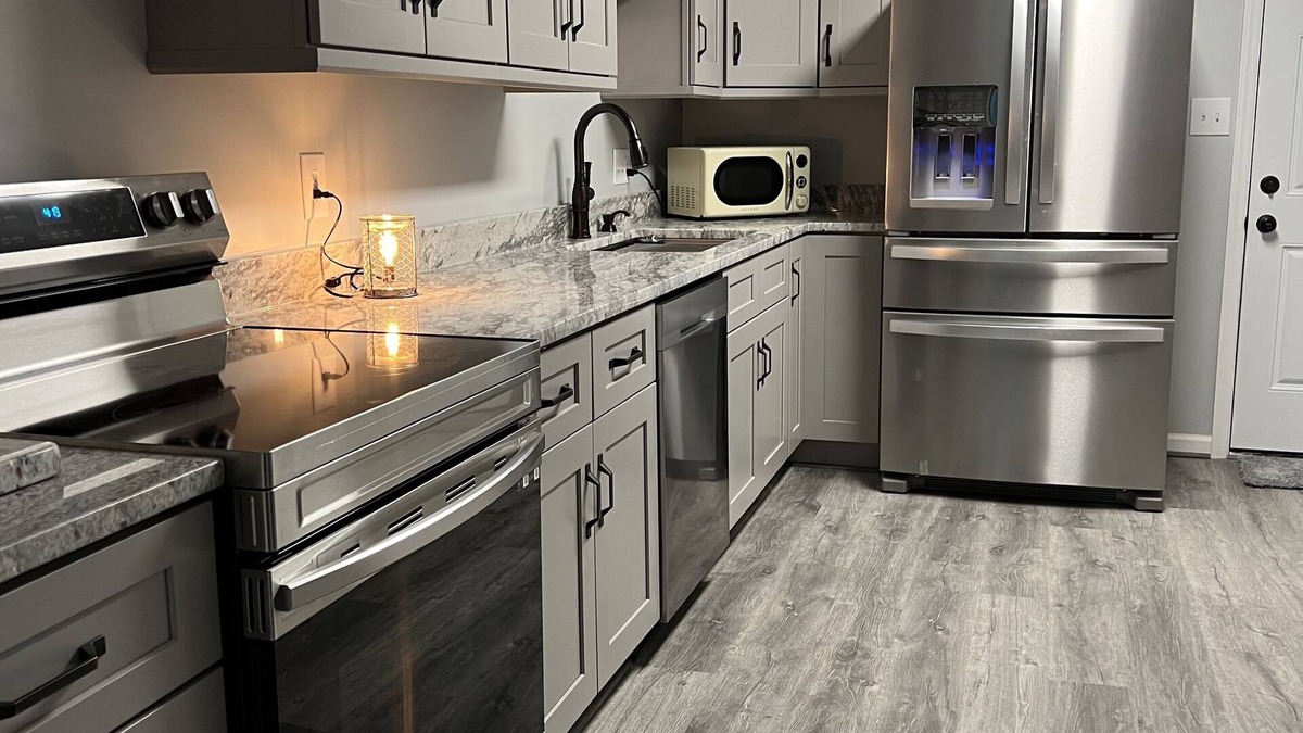 High Point Condo | Newly renovated home away from home downtown High Point.