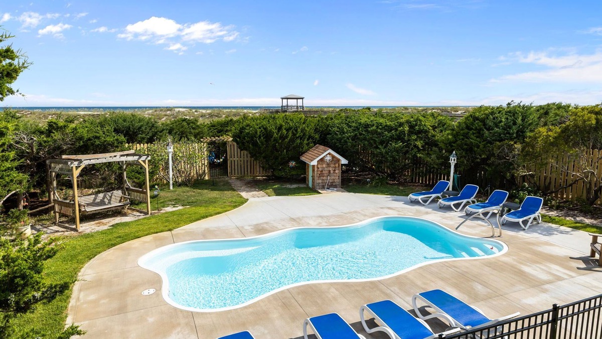 The Point House | Newly Renovated! Private Single Family Beachfront Home w/Pool on The Point