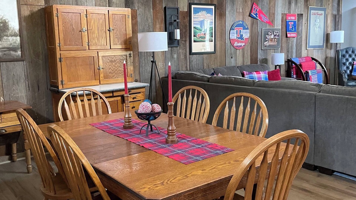 Ruston House | Newly Renovated Space for up to 12 in Ruston near LA Tech