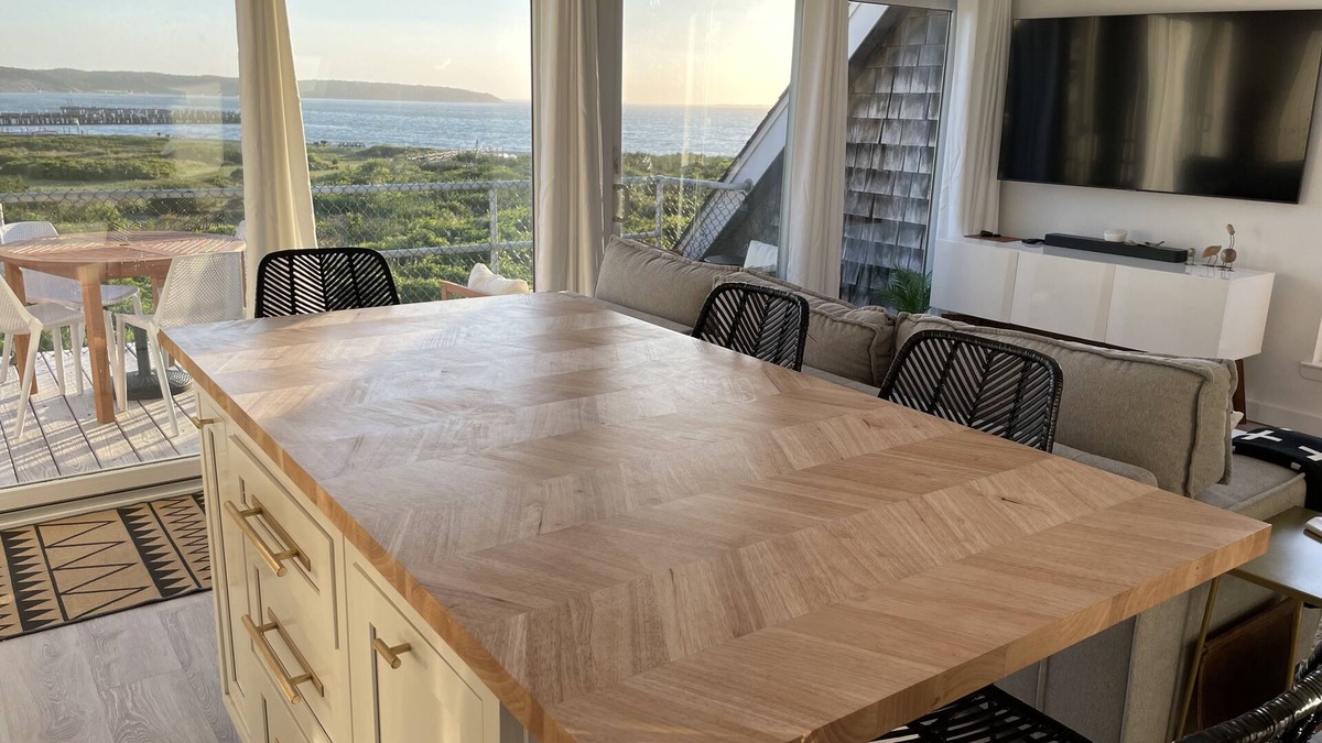 Town of East Hampton Condo | Newly renovated Waterfront condo with amazing views, private beach, pool & more