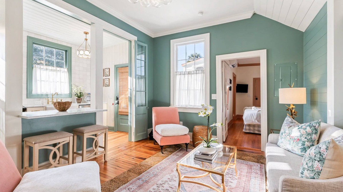 Harleston Village House | Newly Restored Charming 2-Bedroom Home with Ensuite's & Prime Location