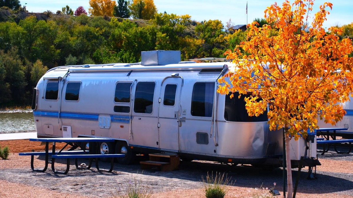Pear Park House | Newly updated Airstream with modern amenities on the bank of the Colorado River.