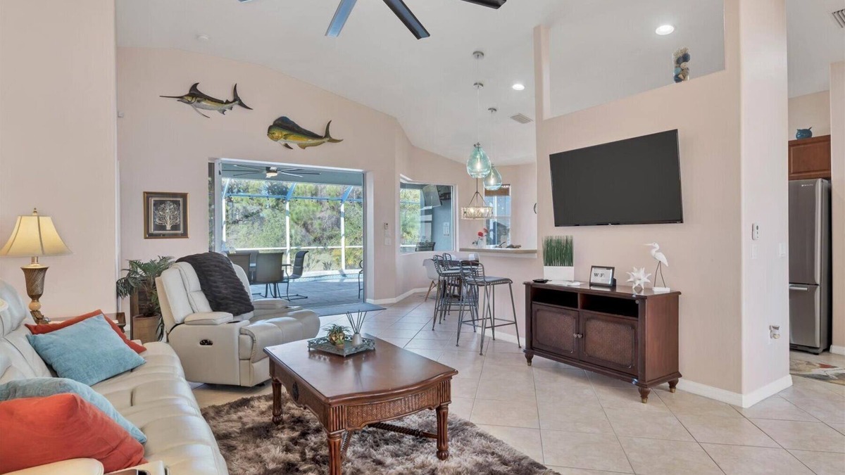 Rotonda Heights House | NewToVRBO RELAX- Own Home Private Pool, Hot Tub, near Beaches, Golf & Pickleball