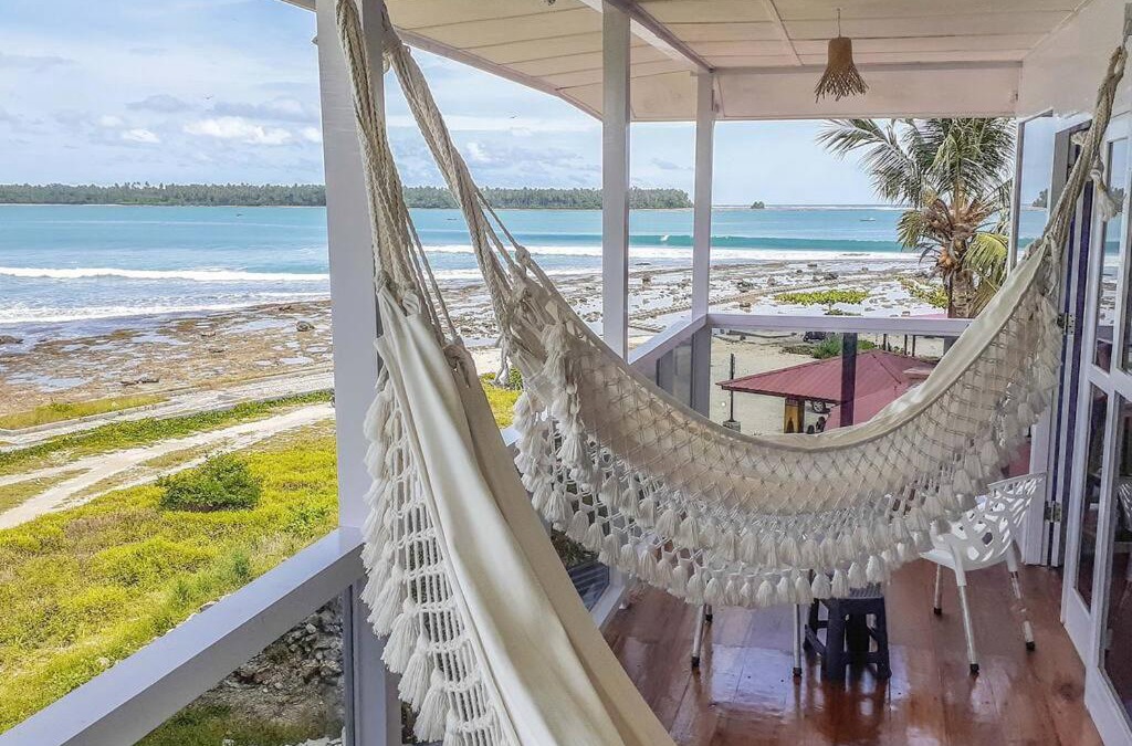 Nias Villa | Nias Surf Villa. Beach front. Wave view!