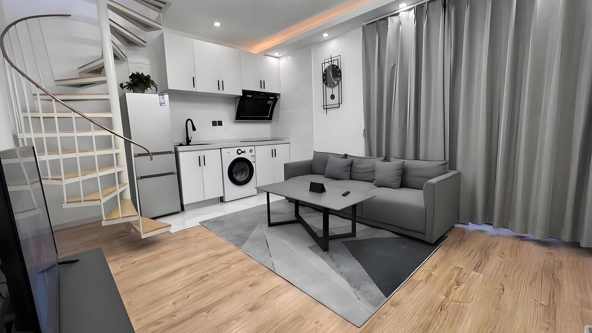 Jinsong Panjiayuan Apartment | Nice 1br duplex Apartment with Roof terrace in Beijing downtown