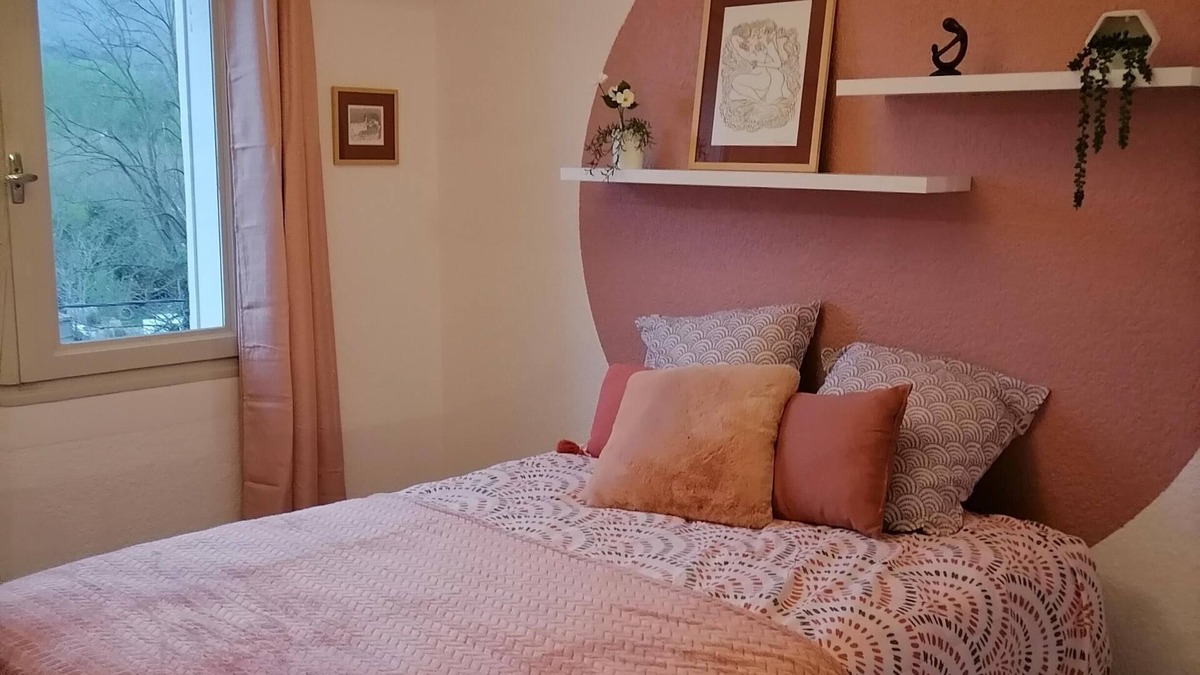 Lamalou-les-Bains Apartment | Nice apartment 56m², bright, nice view, 9 min from Lamalou center, art and health.