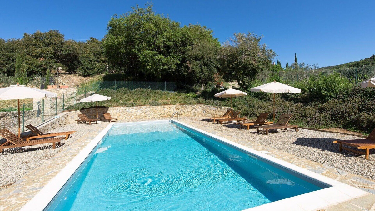 Villa A Sesta Apartment | Nice apartment for 5 guests with pool, WIFI, A/C, TV, patio, panoramic view and parking