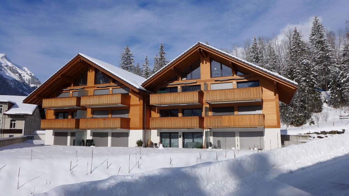 Blausee Apartment | Nice apartment for 6 people with WIFI, TV, balcony, pets allowed, panoramic view and parking