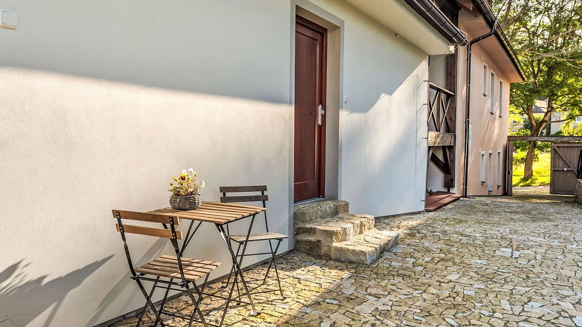 Horni Plana Apartment | Nice apartment for 4 guests with WIFI, terrace, pets allowed and parking