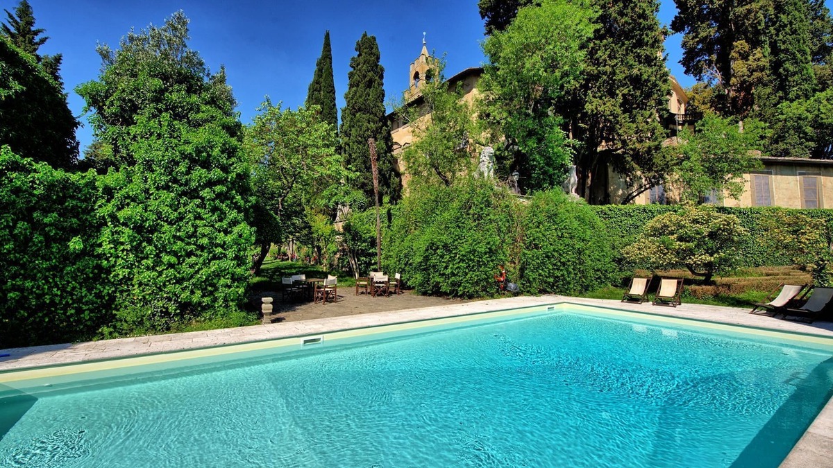 Montespertoli Other | Nice apartment for 2 guests with WIFI, A/C, pool, panoramic view and parking