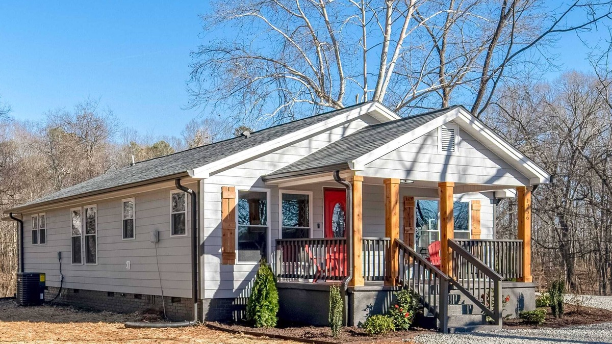 Mount Holly House | NICE Cedar Craftsman in Country