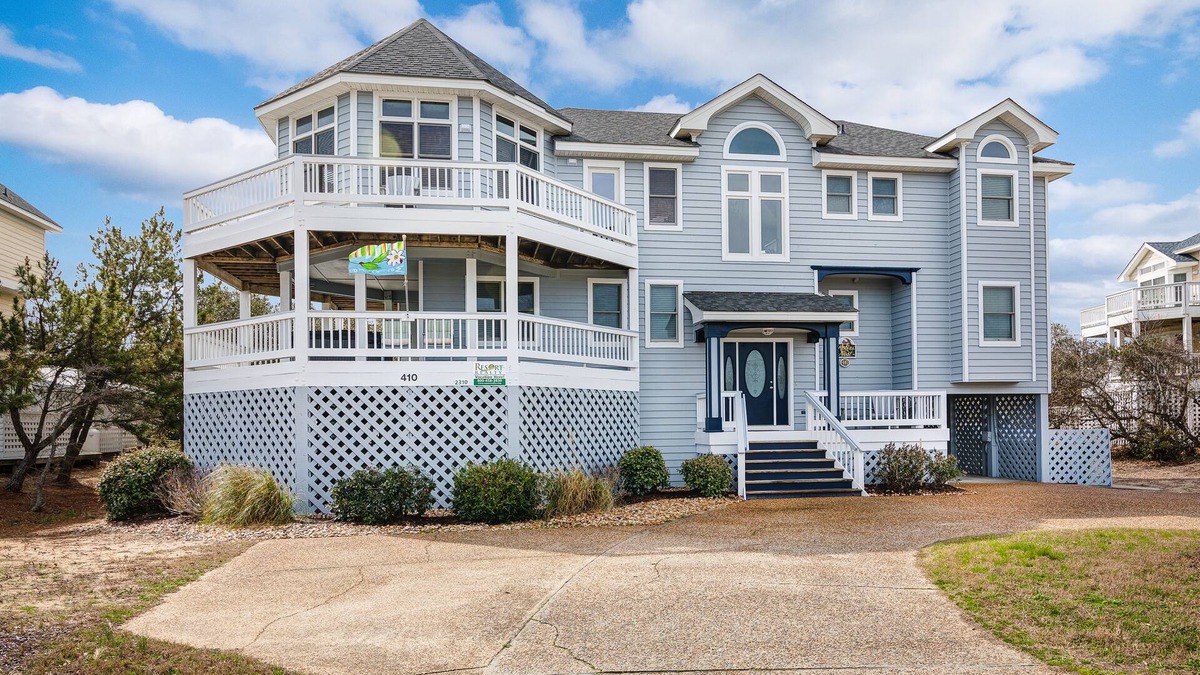 Pine Island House | Nice Corolla Home Complete with Amenities Including Private Blue Lagoon Pool