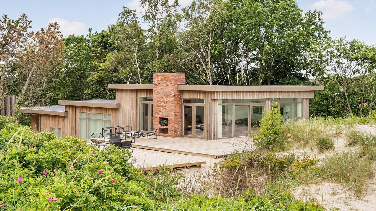 Hvidbjerg Strand House | Nice home in Børkop with house sea view